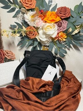 Jordan Black Crossbody Bag
